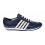 Pantofi barbati sport din piele naturala - Model bleumarin 1053BLA